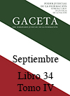 Libro 34 Tomo IV 2016 Septiembre. Archivo PDF para descargar, se abrirá en una nueva ventana