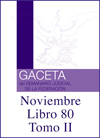 Libro 80 Tomo II 2020 Noviembre. Archivo PDF para descargar, se abrirá en una nueva ventana