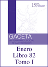 Libro 82 Tomo I 2021 Enero. Archivo PDF para descargar, se abrirá en una nueva ventana