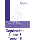 Libro 5 Tomo III 2021 Septiembre. Archivo PDF para descargar, se abrirá en una nueva ventana