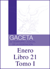 Libro 21 Tomo I 2023 Enero. Archivo PDF para descargar, se abrirá en una nueva ventana