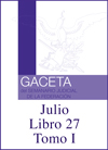 Libro 27 Tomo I 2023 Julio. Archivo PDF para descargar, se abrirá en una nueva ventana