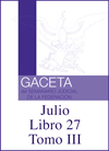 Libro 27 Tomo III 2023 Julio. Archivo PDF para descargar, se abrirá en una nueva ventana