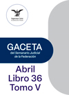 Libro 36 Tomo V 2024 Abril. Archivo PDF para descargar, se abrirá en una nueva ventana