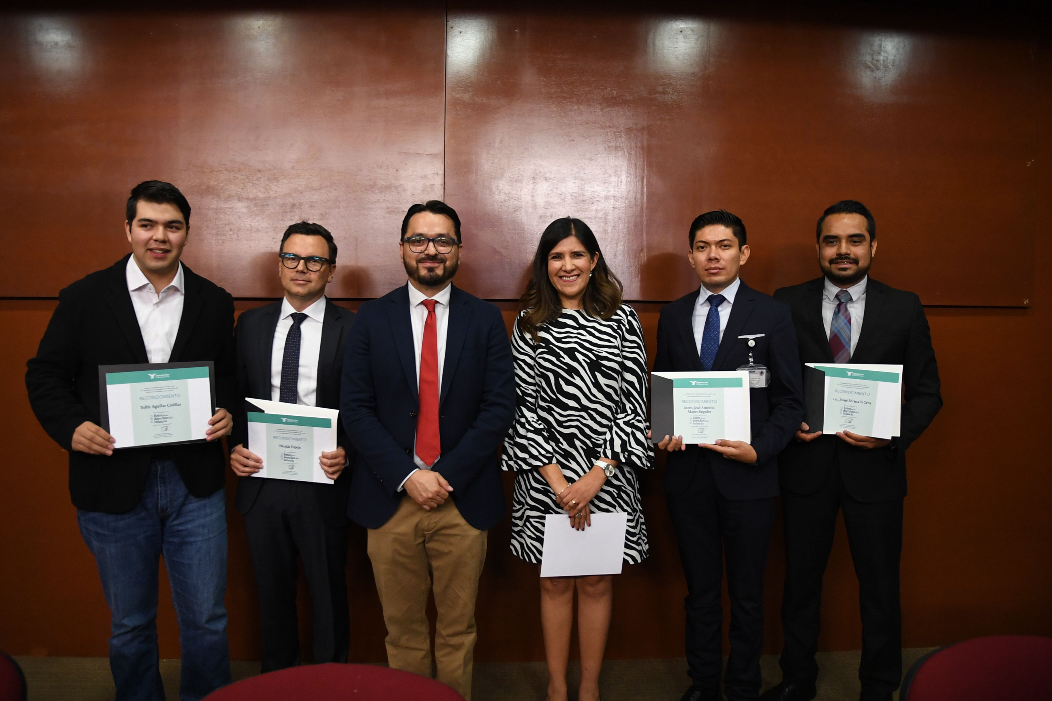 Yoltic Aguilar Casillas, Nicolás Espejo, Doctor Arturo Bárcena Zubieta, Fabiana Estrada Tena, José Antonio Matus Regules, Josué Beristain Cruz