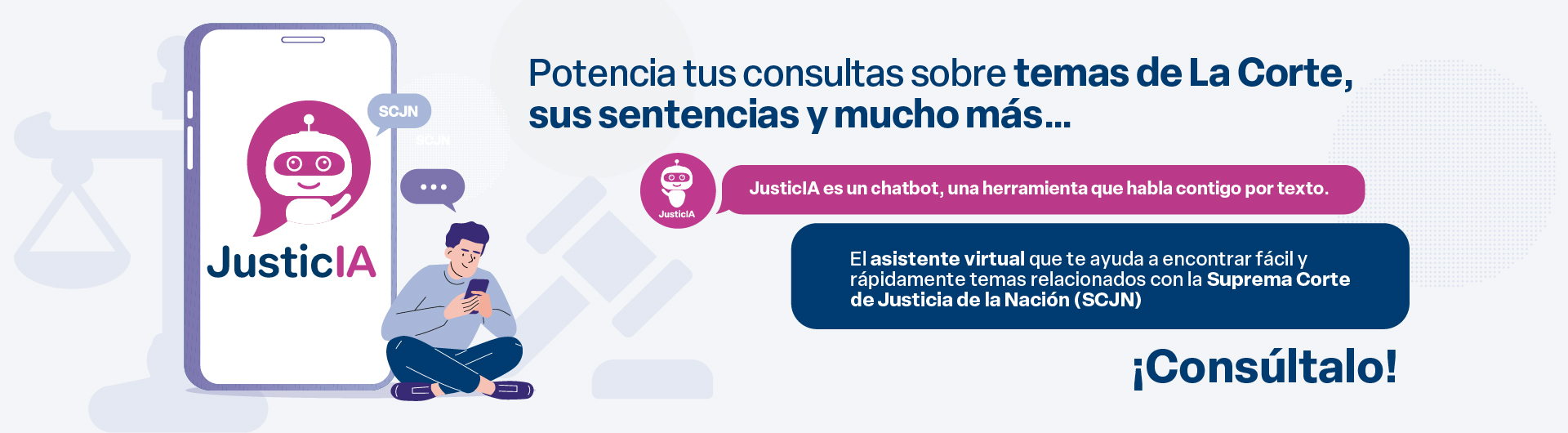 Asistente virtual JusticIA