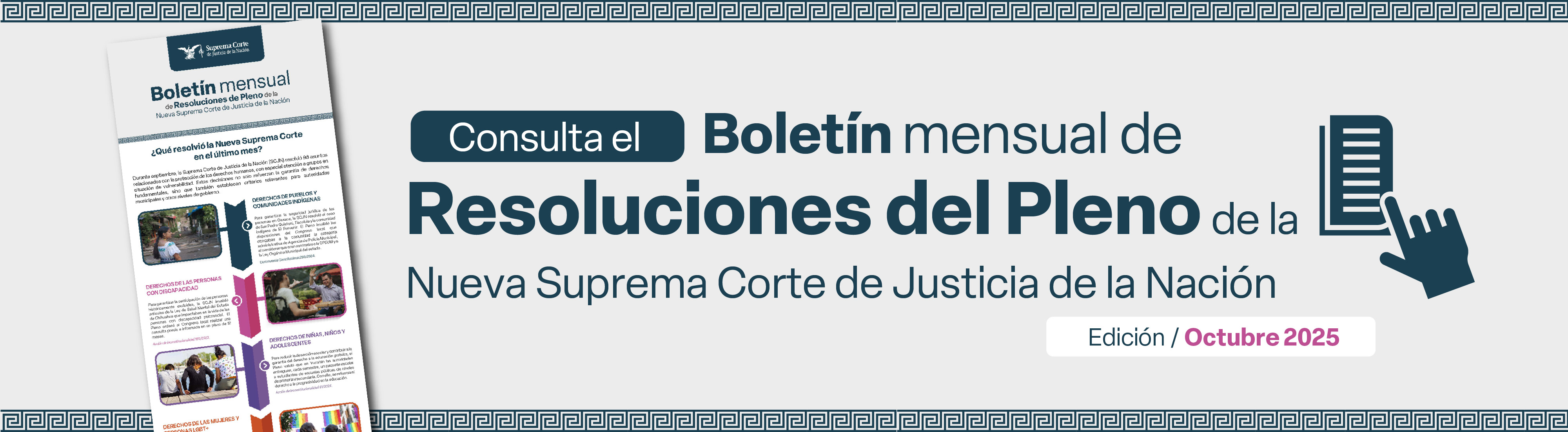 Boletín Mensual de Resoluciones del pleno