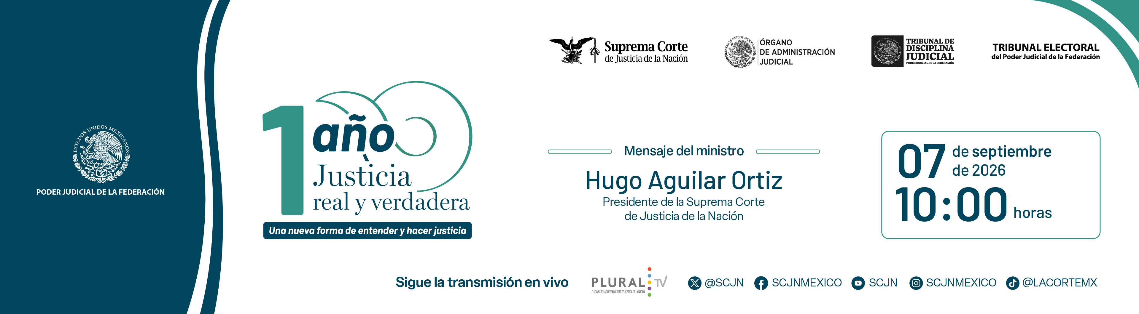 1 años de justicia real y verdadera