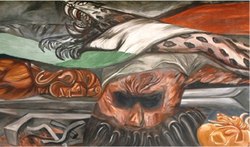 Mural: Las riquezas nacionales, José Clemente Orozco, 1941