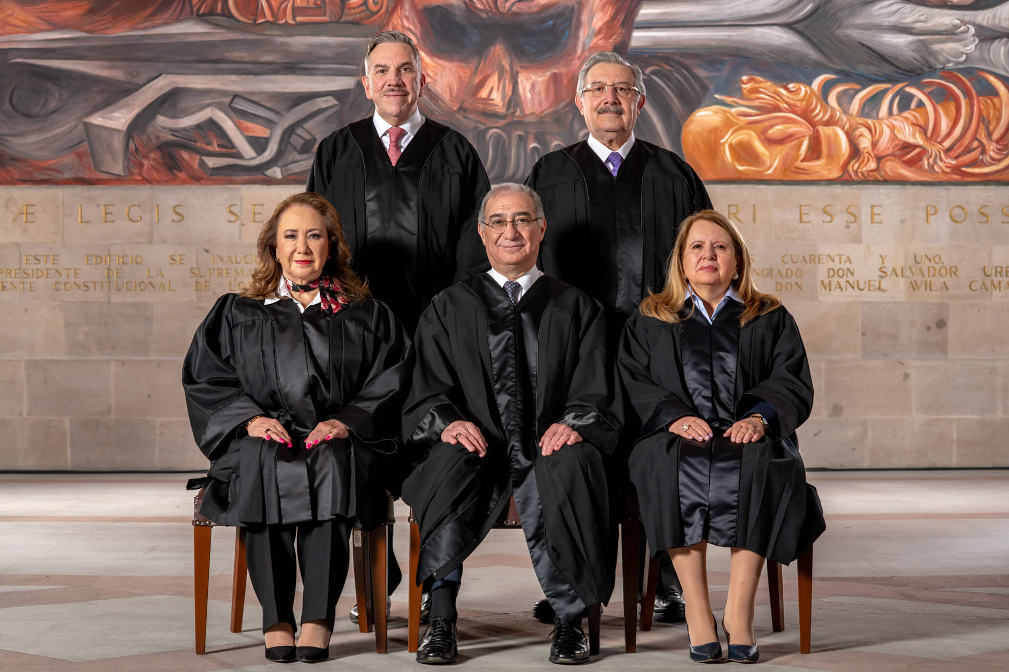 Ministras y ministros integrantes de la Segunda Sala, Suprema Corte de Justicia de la Nación