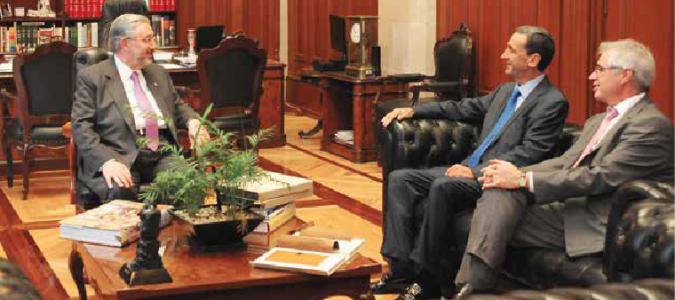 Visita Del Presidente Del Tribunal Supremo De Justicia De Brasil Suprema Corte De Justicia De La Nacion