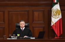 Ministro Presidente Arturo Zaldívar en sesión de Clausura del Primer Periodo de Sesiones SCJN 2019