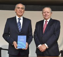 Presentación del libro “El Ministro José Fernando Franco González Salas. Presencia y Trascendencia”, y  Ministro Presidente de la Suprema Corte de Justicia de la Nación (SCJN) y del Consejo de la Judicatura Federal (CJF), Arturo Zaldívar.