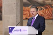 Ministro Arturo Zaldívar, Presidente de la SCJN  y del CJF. Ceremonia de Inauguración de la semana conmemorativa por el Día Internacional de la Mujer y la entrega de la medalla “María Cristina Salmorán de Tamayo 2022”