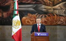 Conferencia de prensa. Ministro Arturo Zaldívar, Presidente de la Suprema Corte de Justicia de la Nación (SCJN) y del Consejo de la Judicatura Federal (CJF)