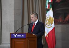 Ministro Arturo Zaldívar, Presidente de la SCJN y del CJF, en el marco de la conferencia de prensa mensual, Septiembre 2022