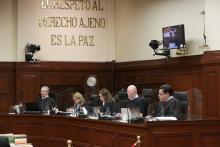 Sesión pública del Pleno de la Suprema Corte de Justicia de la Nación