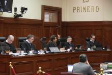 Sesión pública del Pleno de la Suprema Corte de Justicia de la Nación