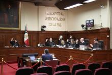 Sesión pública del Pleno de la Suprema Corte de Justicia de la Nación