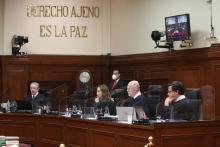 Sesión pública del Pleno de la Suprema Corte de Justicia de la Nación