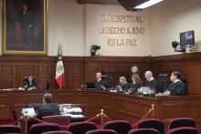 Sesión pública del Pleno de la Suprema Corte de Justicia de la Nación