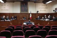Sesión pública del Pleno de la Suprema Corte de Justicia de la Nación