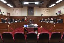 Sesión pública del Pleno de la Suprema Corte de Justicia de la Nación