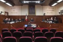 Sesión pública del Pleno de la Suprema Corte de Justicia de la Nación