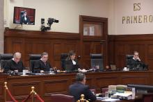 Sesión pública del Pleno de la Suprema Corte de Justicia de la Nación
