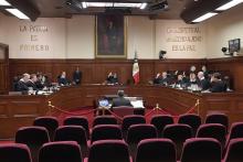 Sesión pública del Pleno de la Suprema Corte de Justicia de la Nación