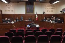Sesión pública del Pleno de la Suprema Corte de Justicia de la Nación