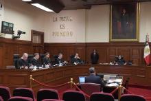Sesión pública del Pleno de la Suprema Corte de Justicia de la Nación