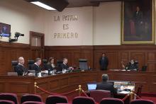 Sesión pública del Pleno de la Suprema Corte de Justicia de la Nación