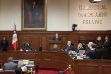 Sesión pública solemne del Pleno de la SCJN conclusión del encargo del Ministro Luis María Aguilar Morales