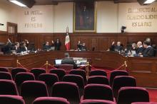 Sesión pública del Pleno de la Suprema Corte de Justicia de la Nación