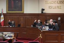 Sesión pública del Pleno de la Suprema Corte de Justicia de la Nación