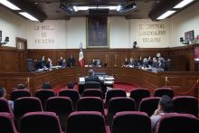 Sesión pública del Pleno de la Suprema Corte de Justicia de la Nación