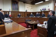 Sesión pública del Pleno de la Suprema Corte de Justicia de la Nación