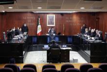 Sesión pública del Pleno de la Suprema Corte de Justicia de la Nación