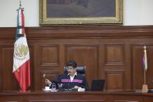 Sesión pública del Pleno de la Suprema Corte de Justicia de la Nación