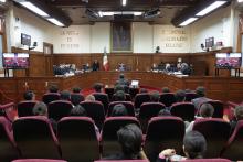 Sesión pública del Pleno de la Suprema Corte de Justicia de la Nación