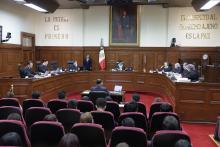 Sesión pública del Pleno de la Suprema Corte de Justicia de la Nación