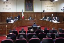 Sesión pública del Pleno de la Suprema Corte de Justicia de la Nación