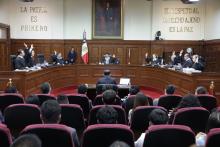Sesión pública del Pleno de la Suprema Corte de Justicia de la Nación