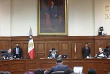 Sesión pública del Pleno de la Suprema Corte de Justicia de la Nación