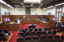Sesión pública del Pleno de la Suprema Corte de justicia de la Nación