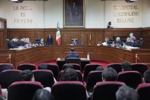 Sesión pública del Pleno de la Suprema Corte de Justicia de la Nación